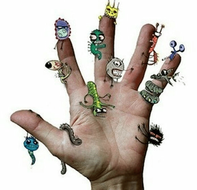 Como você pode ser infectado com parasitas